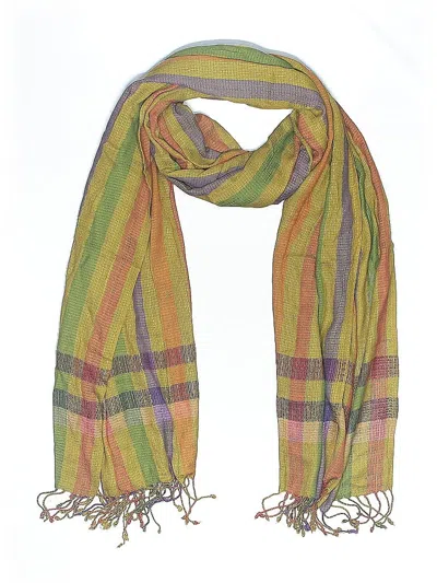 Pre-owned Unbranded Scarf In Green