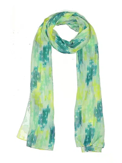 Pre-owned Unbranded Scarf In Green