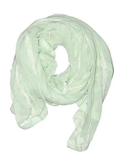 Pre-owned Unbranded Scarf In Green