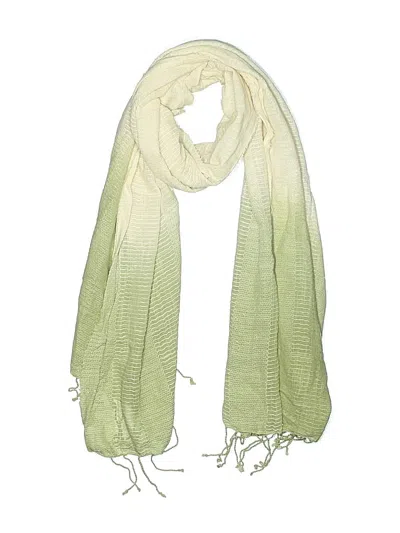 Pre-owned Unbranded Scarf In Green