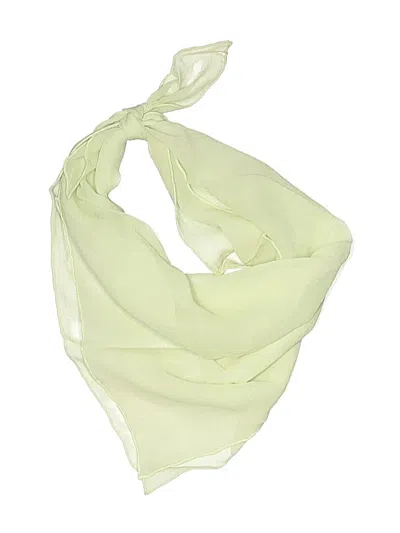 Pre-owned Unbranded Scarf In Green