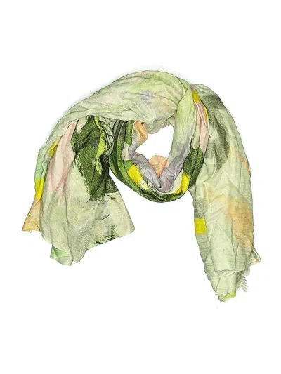 Pre-owned Unbranded Scarf In Green