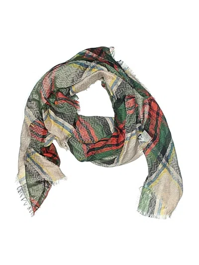 Pre-owned Unbranded Scarf In Green