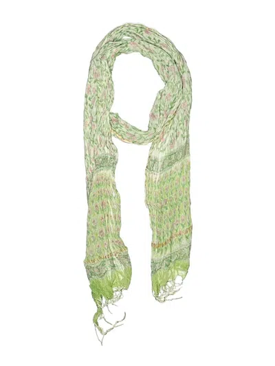 Pre-owned Unbranded Scarf In Green