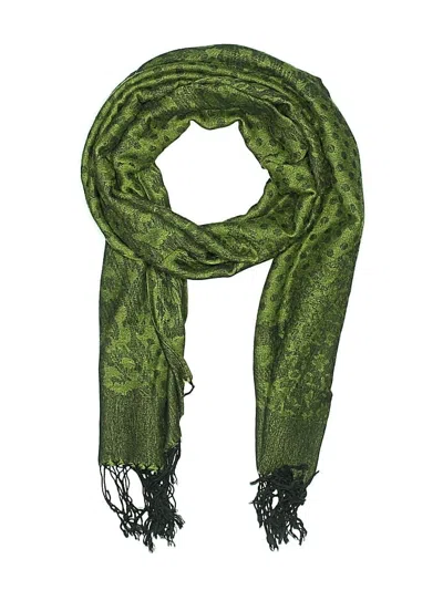 Pre-owned Unbranded Scarf In Green