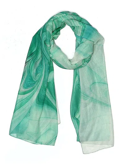 Pre-owned Unbranded Scarf In Green
