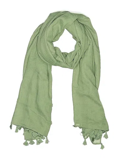 Pre-owned Unbranded Scarf In Green