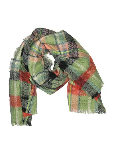 Pre-owned Unbranded Scarf In Green