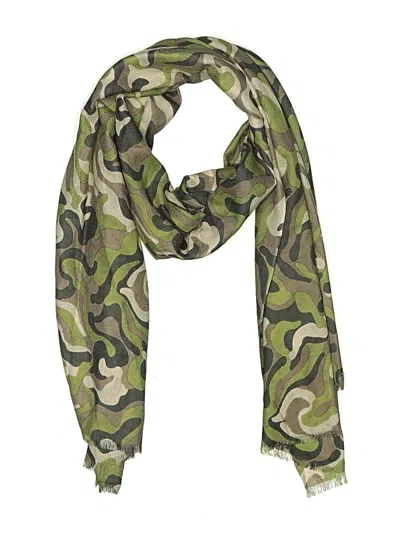 Pre-owned Unbranded Scarf In Green