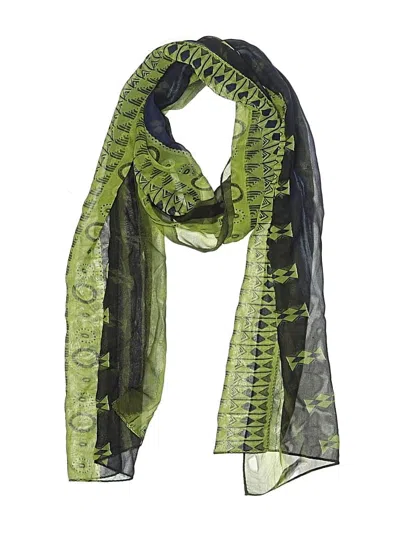 Pre-owned Unbranded Scarf In Green