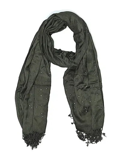 Pre-owned Unbranded Scarf In Green