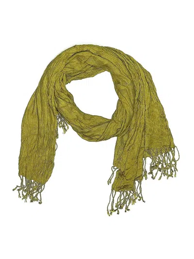 Pre-owned Unbranded Scarf In Green
