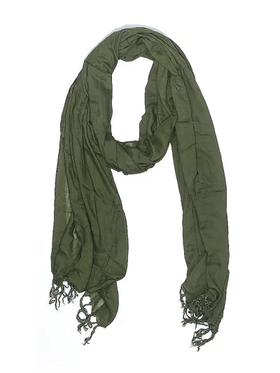 Pre-owned Unbranded Scarf In Green