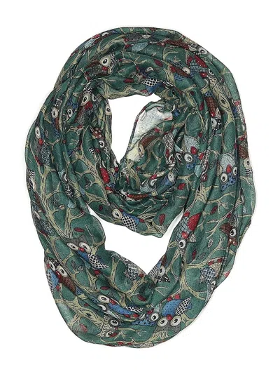 Pre-owned Unbranded Scarf In Green