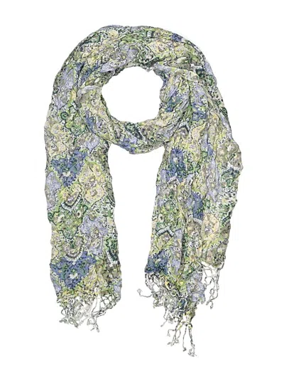 Pre-owned Unbranded Scarf In Green