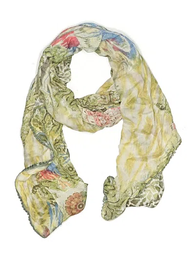 Pre-owned Unbranded Scarf In Green