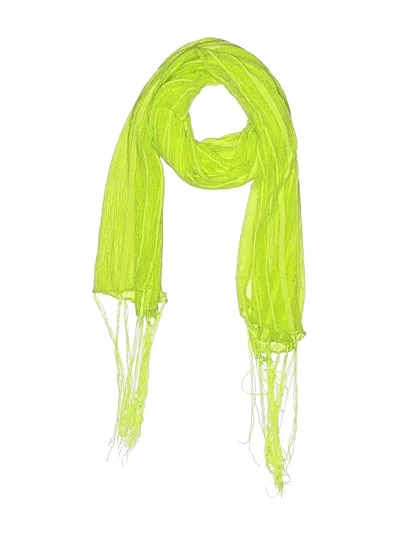 Pre-owned Unbranded Scarf In Green