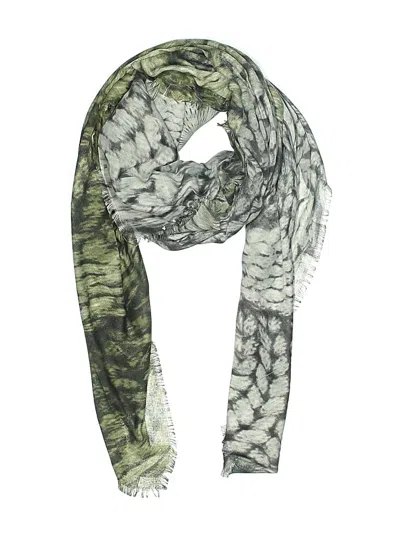 Pre-owned Unbranded Scarf In Green