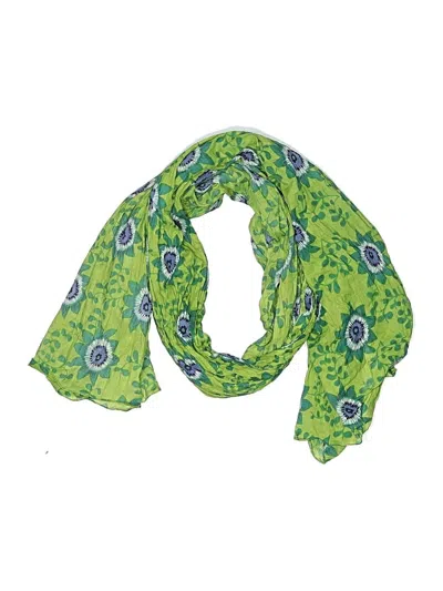 Pre-owned Unbranded Scarf In Green