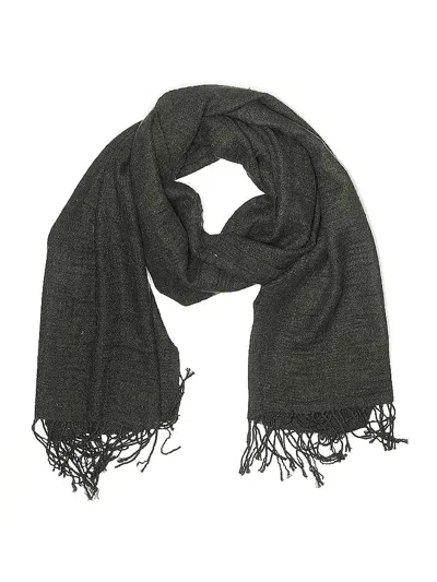 Pre-owned Unbranded Scarf In Green