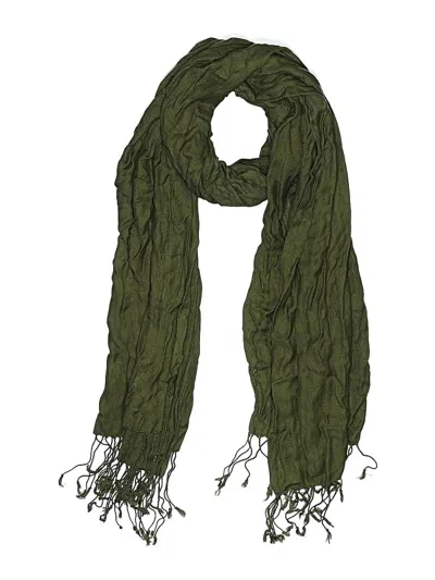 Pre-owned Unbranded Scarf In Green