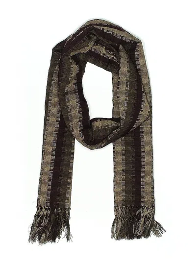 Pre-owned Unbranded Scarf In Green