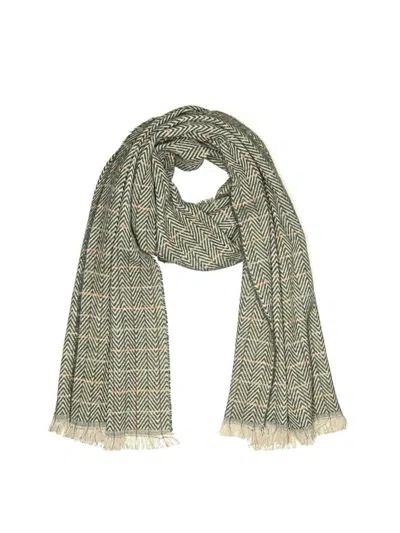 Pre-owned Unbranded Scarf In Green