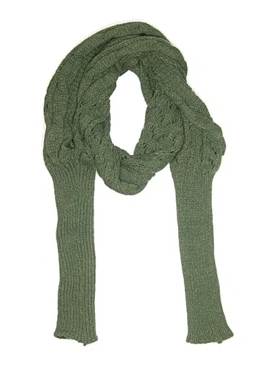 Pre-owned Unbranded Scarf In Green
