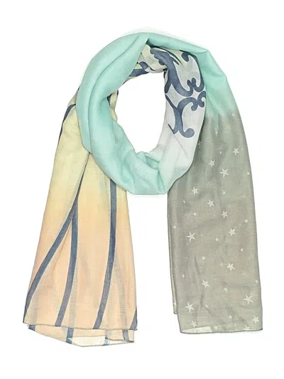 Pre-owned Unbranded Scarf In Green