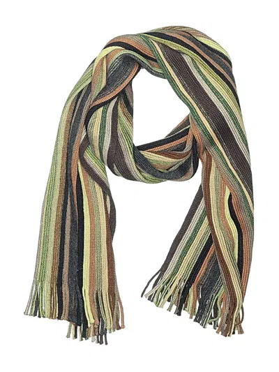 Pre-owned Unbranded Scarf In Green