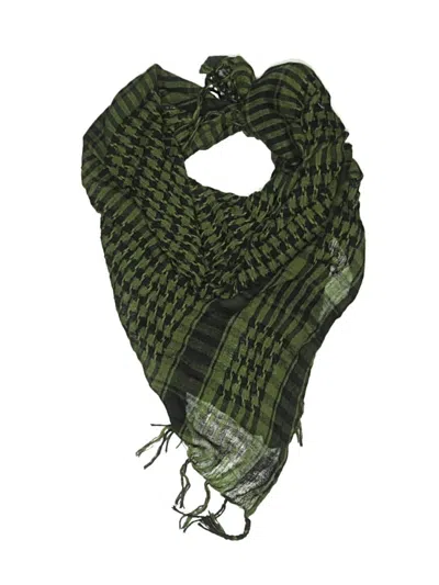 Pre-owned Unbranded Scarf In Green