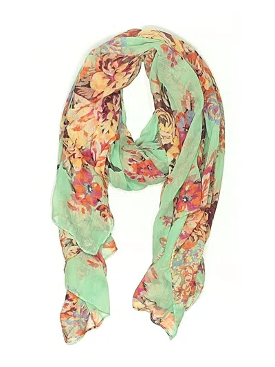 Pre-owned Unbranded Scarf In Green