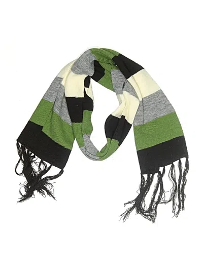 Pre-owned Unbranded Scarf In Green
