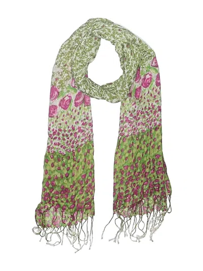 Pre-owned Unbranded Scarf In Green
