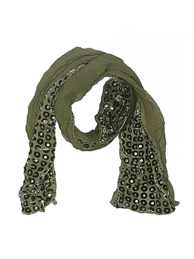 Pre-owned Unbranded Scarf In Green
