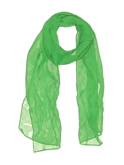 Pre-owned Unbranded Scarf In Green