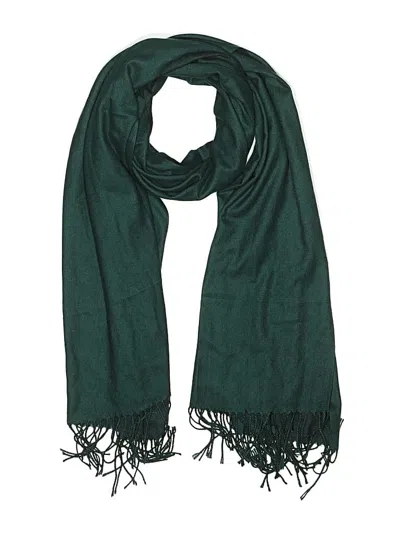 Pre-owned Unbranded Scarf In Green