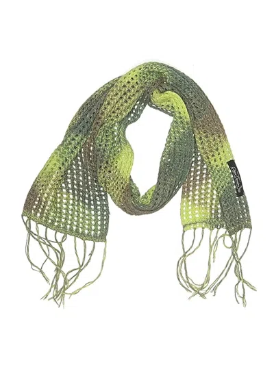 Pre-owned Unbranded Scarf In Green