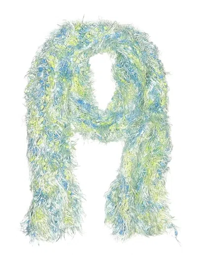 Pre-owned Unbranded Scarf In Green