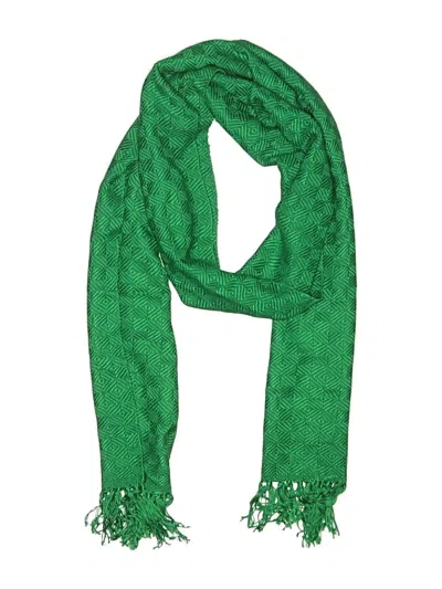 Pre-owned Unbranded Scarf In Green