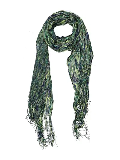 Pre-owned Unbranded Scarf In Green