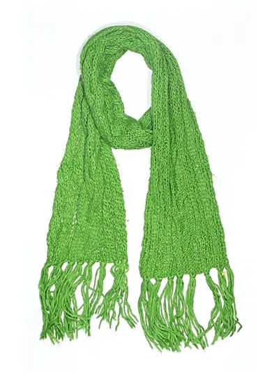 Pre-owned Unbranded Scarf In Green