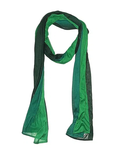 Pre-owned Unbranded Scarf In Green
