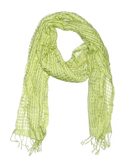 Pre-owned Unbranded Scarf In Green