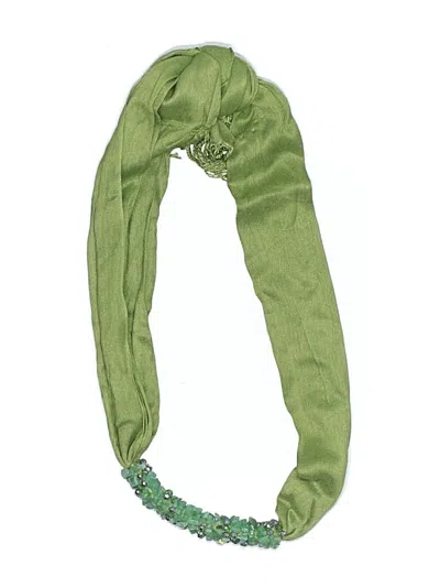 Pre-owned Unbranded Scarf In Green