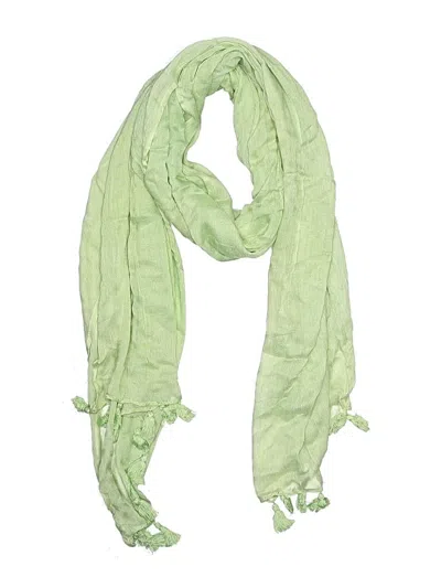 Pre-owned Unbranded Scarf In Green
