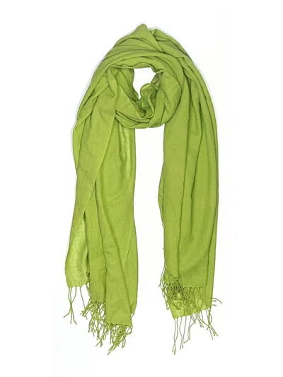 Pre-owned Unbranded Scarf In Green