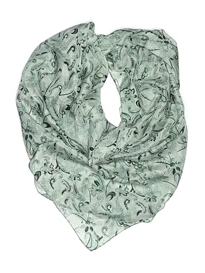 Pre-owned Unbranded Scarf In Green