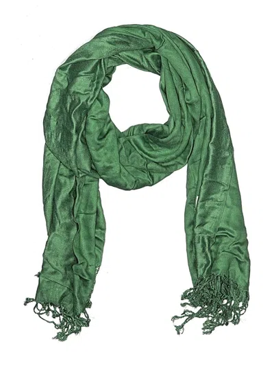 Pre-owned Unbranded Scarf In Green