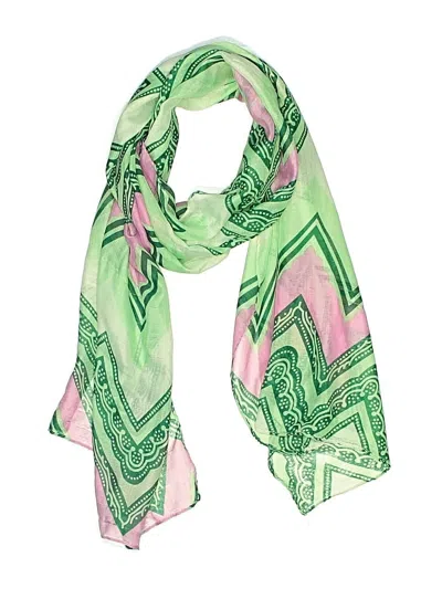 Pre-owned Unbranded Scarf In Green